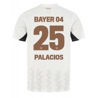 Camisa de Futebol Bayer Leverkusen Exequiel Palacios #25 Equipamento Secundário 2024-25 Manga Curta